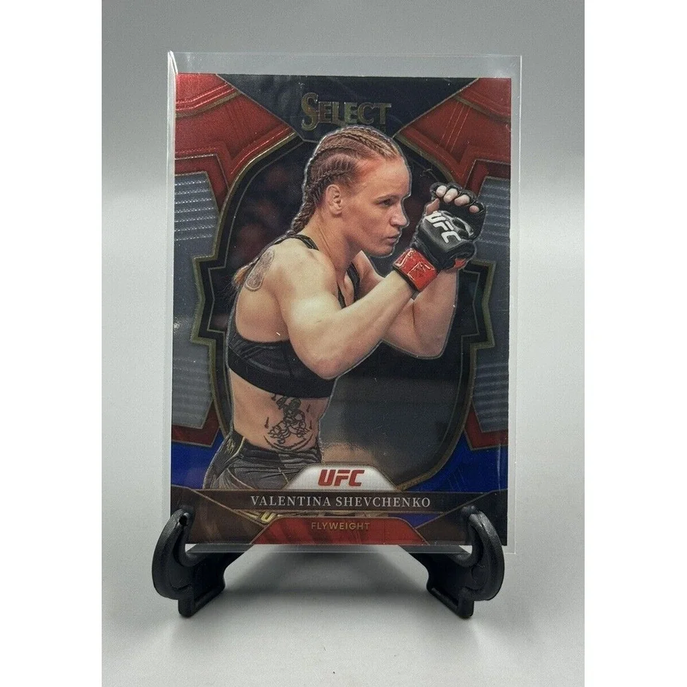 2023 #5 Valentina Shevchenko Panini Select UFC Concourse Red & Blue